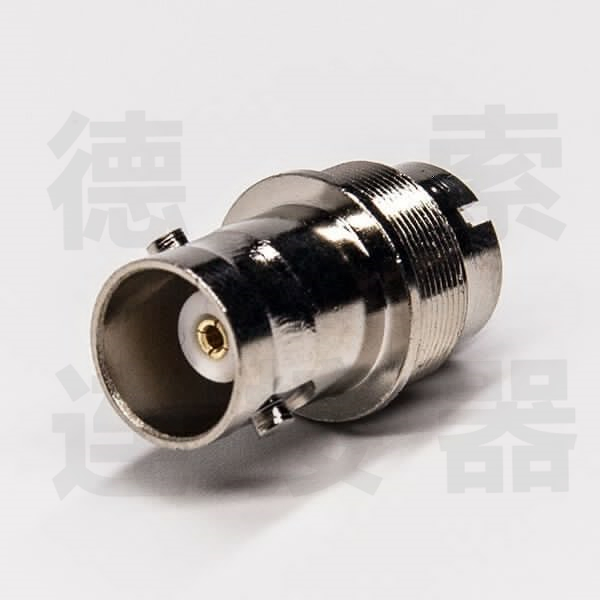 BNC连接器母直式穿墙焊接其他铜镀镍标准 
