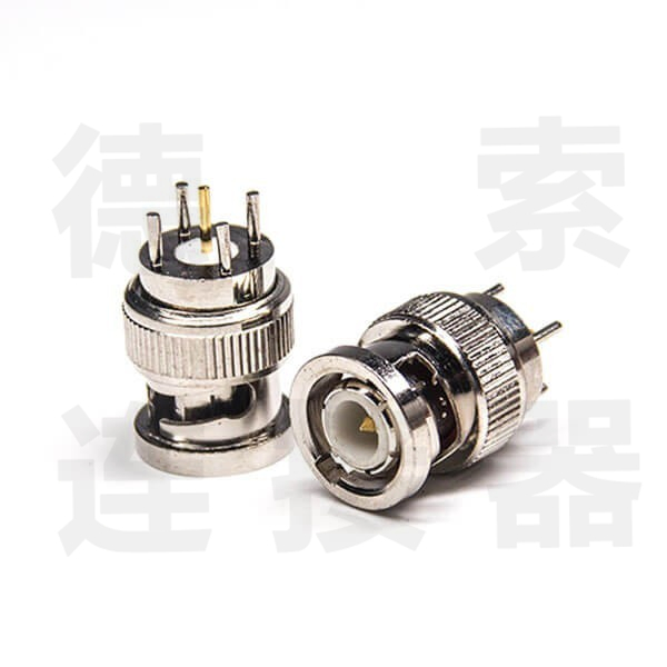 BNC连接器公直式插孔无其他铜镀镍标准 