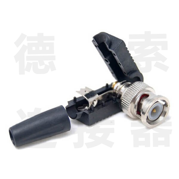 BNC连接器公弯式无焊接其他铜镀镍标准 