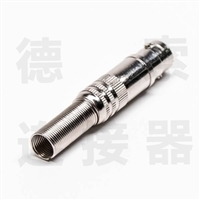 BNC连接器母直式无不确定其他铜镀镍标准 