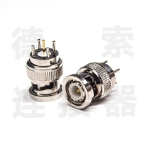 BNC连接器公直式插孔无其他铜镀镍标准 