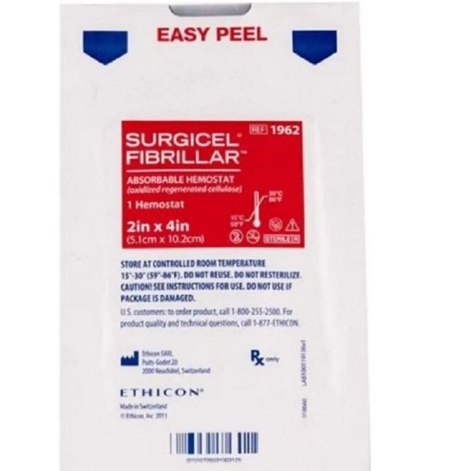 强生纱可吸收止血纱布速即纱1962