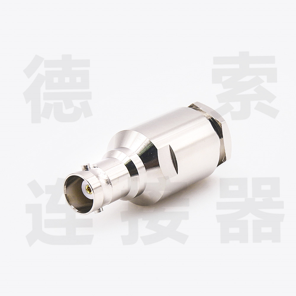 BNC连接器母直式无螺母锁紧RG213其他铜镀镍标准 