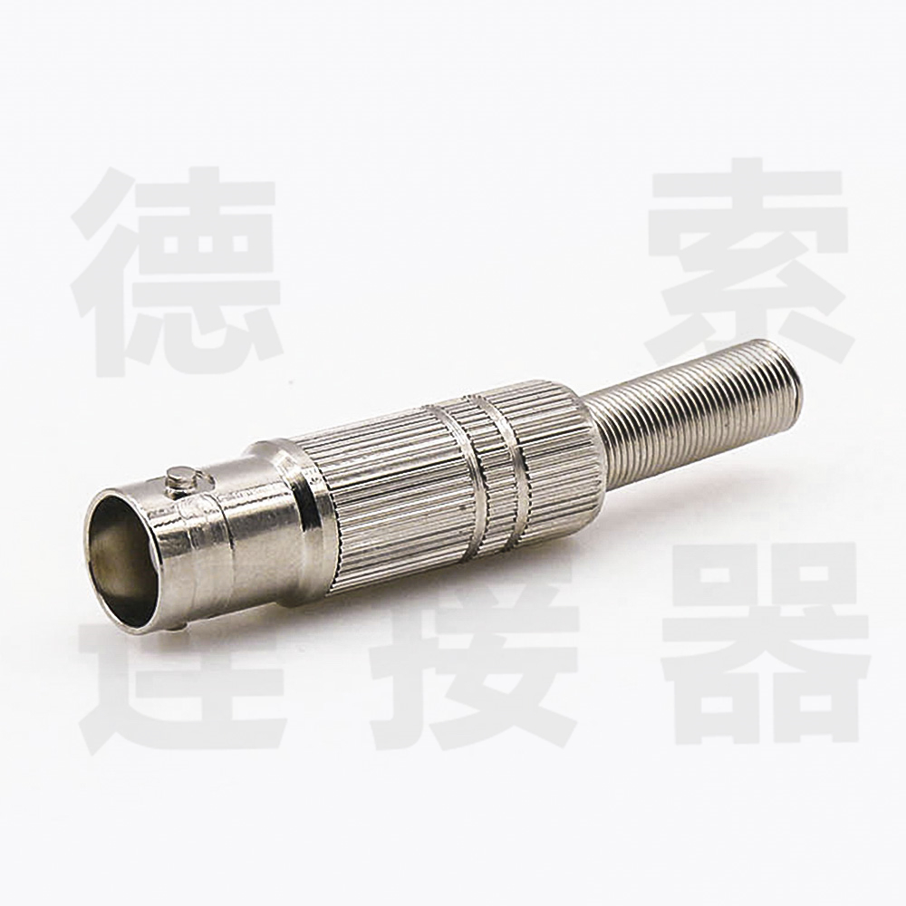 BNC连接器母直式无焊接SYV-50-3其他铜镀镍标准
