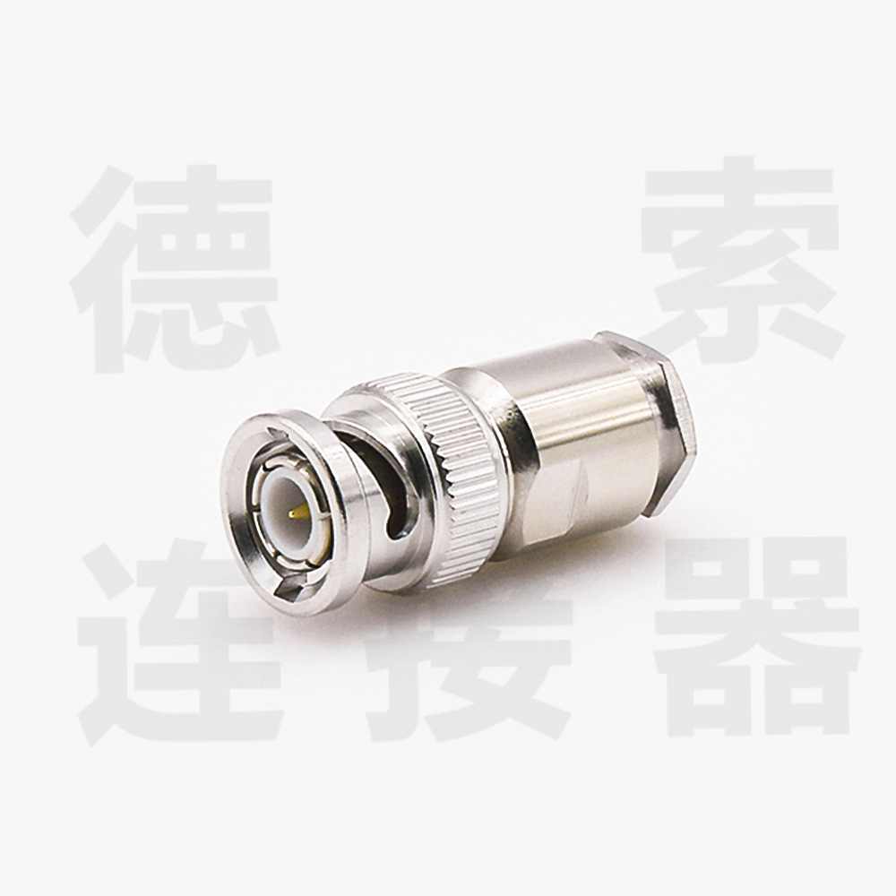 BNC连接器公直式无螺母锁紧LMR240其他铜镀镍标准 