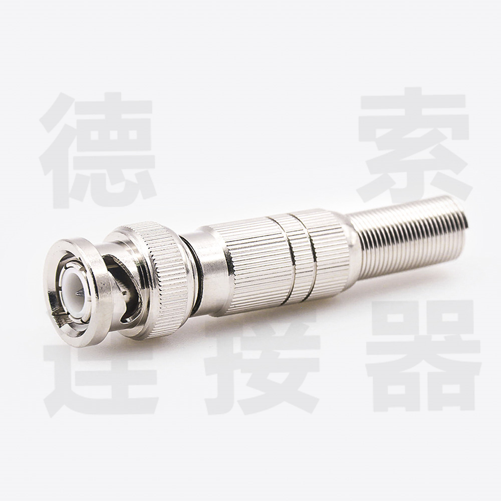 BNC连接器公直式无焊接SYV-50-5-1其他铜镀镍标准 