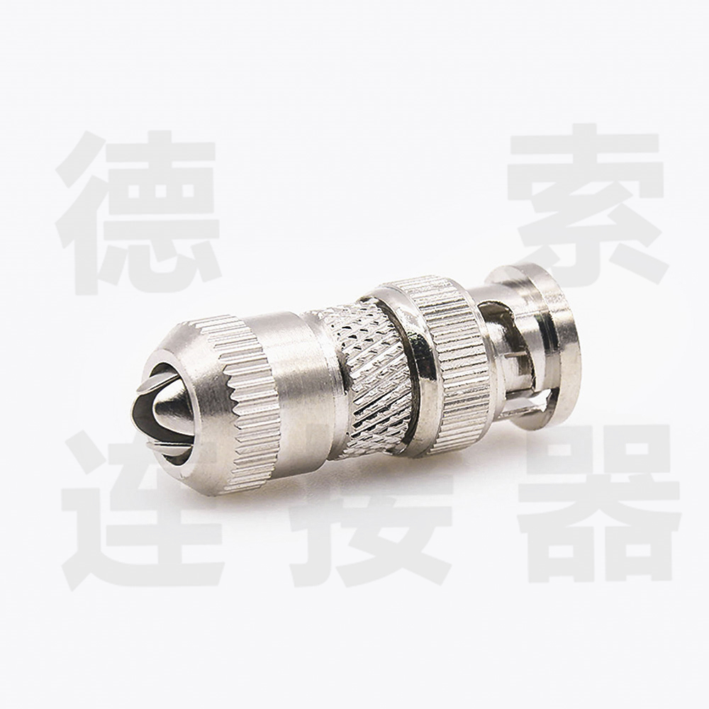 BNC连接器公直式无焊接SYV-75-4其他铜镀镍标准 