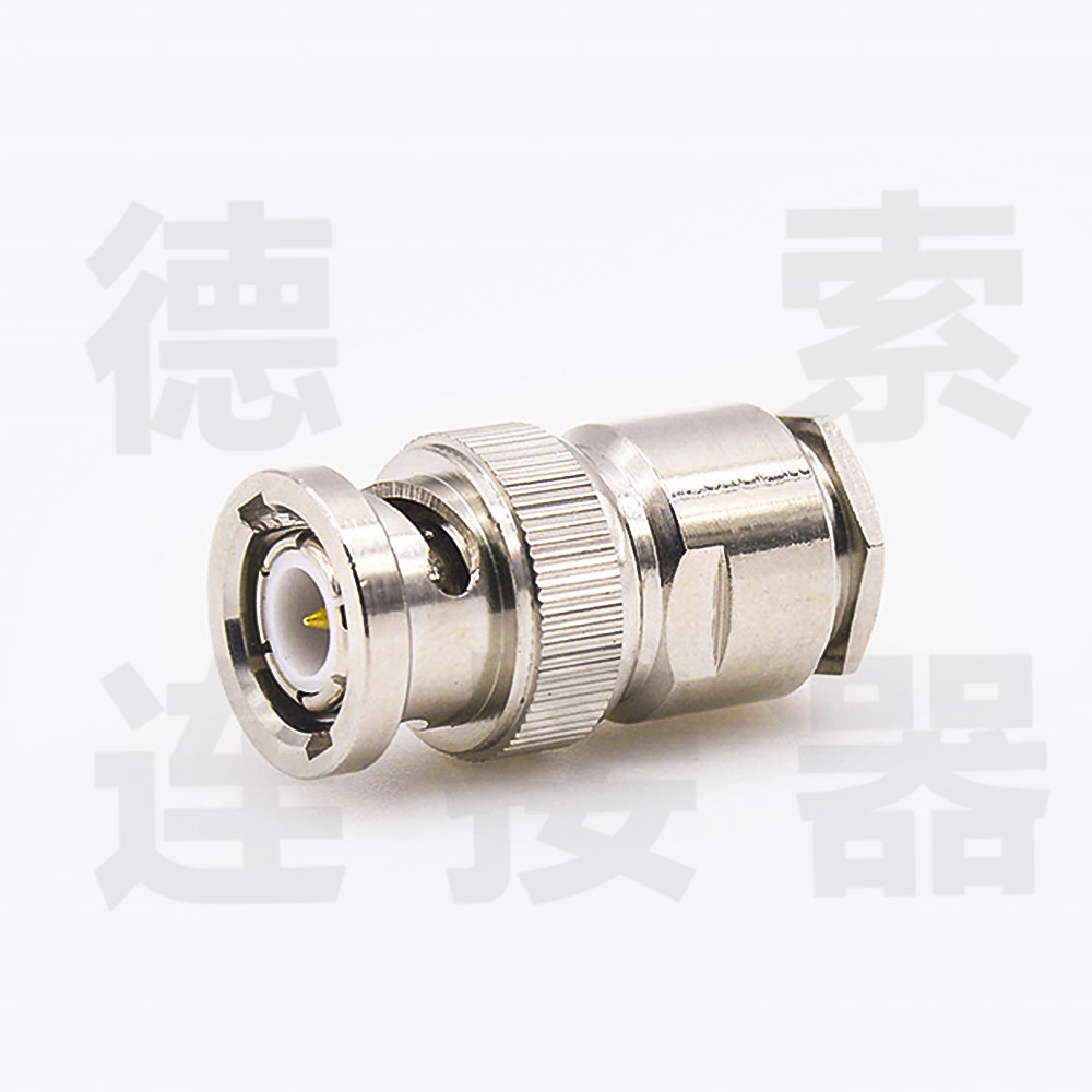 BNC连接器公直式无螺母锁紧SYV-50-5-1其他铜镀镍标准 