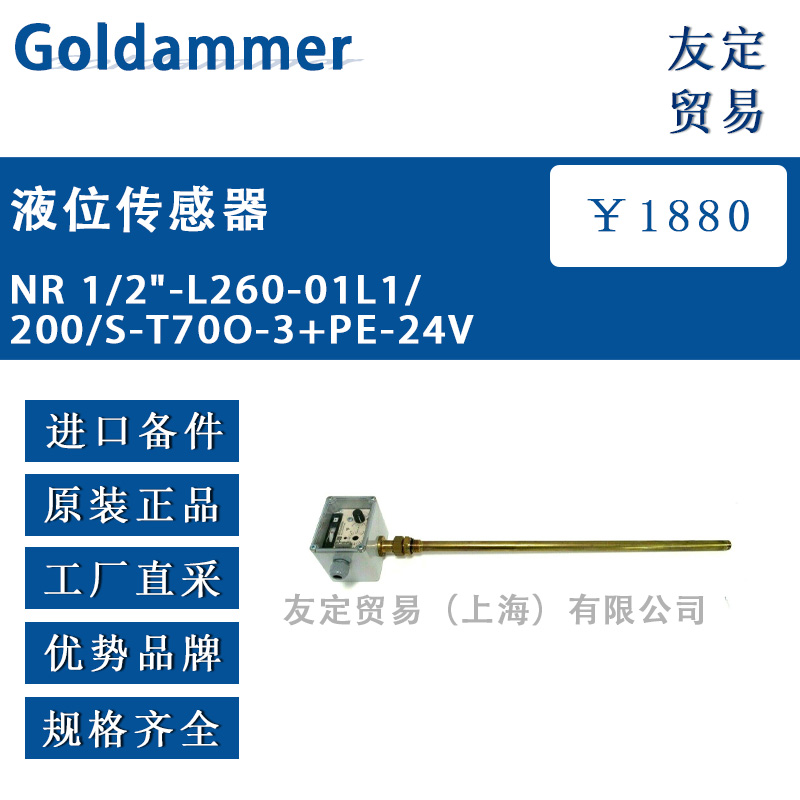 Goldammer NR 1/2-L260-01L1/200/液位传感器