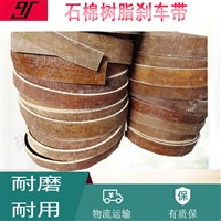 8mm 12mm绞车刹车片5-30mm定制无石棉铜丝树脂刹车带