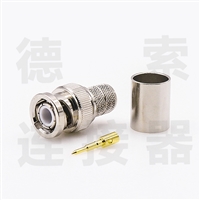 BNC连接器公直式无压接LMR400其他铜镀镍标准 