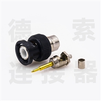 BNC连接器公直式无压接RG174/RG316其他铜电镀标准
