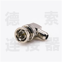 BNC连接器公弯式无焊接SYV-75-5-1其他铜镀镍标准 