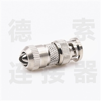 BNC连接器公直式无焊接SYV-75-4其他铜镀镍标准