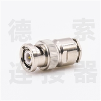 BNC连接器公直式无螺母锁紧SYV-50-5-1其他铜镀镍标准 