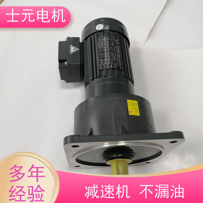 士元电机 旋转小火锅 双出轴减速机 G100A-0.1KW 产地直发