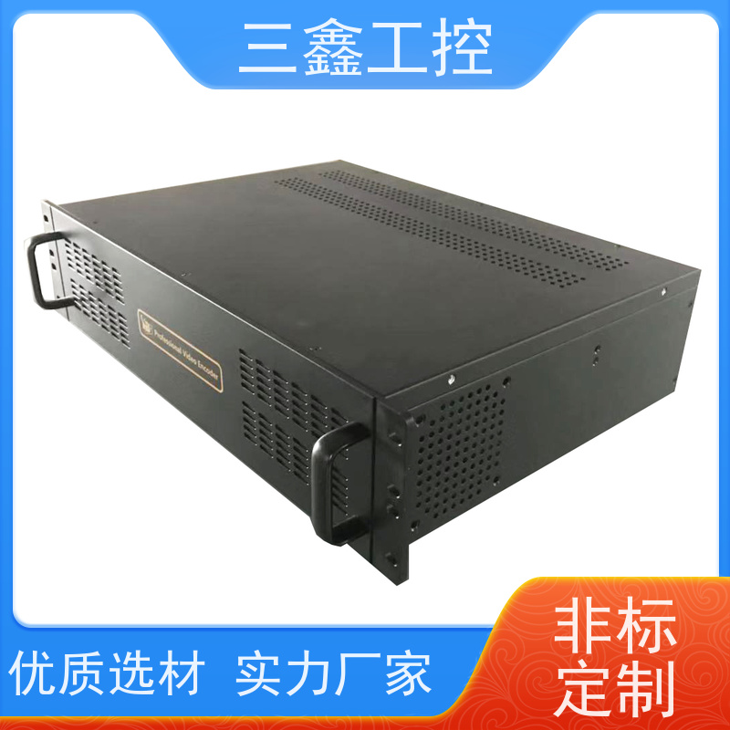 实体工厂1U2U3U4U数控机箱 室外机柜 多硬盘位 TY-4UX喷塑工艺