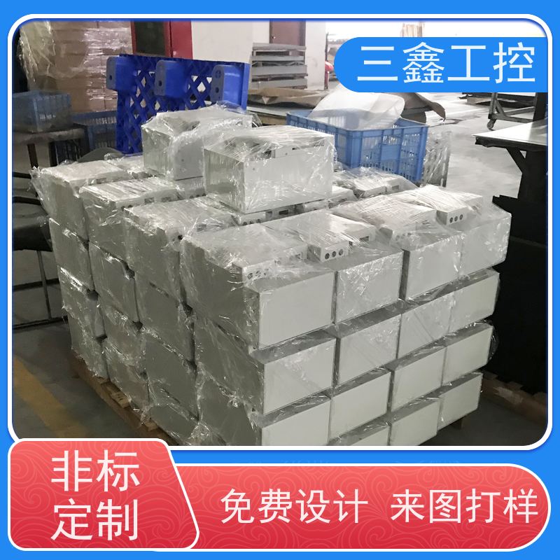 厂家供应上架式工控机箱 螺丝机外壳加工 表面阳极氧化 烤漆