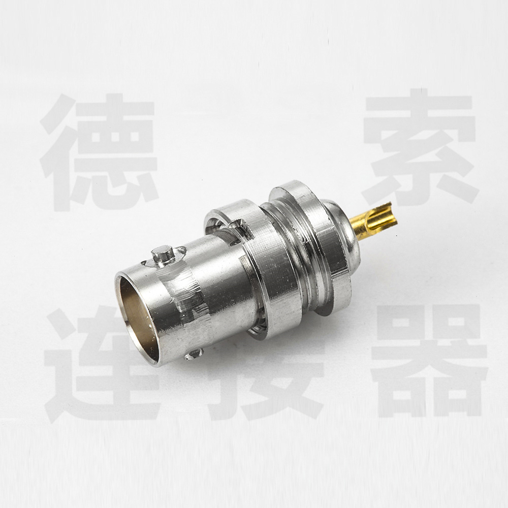 BNC连接器母直式无焊机其他铜镀镍标准 