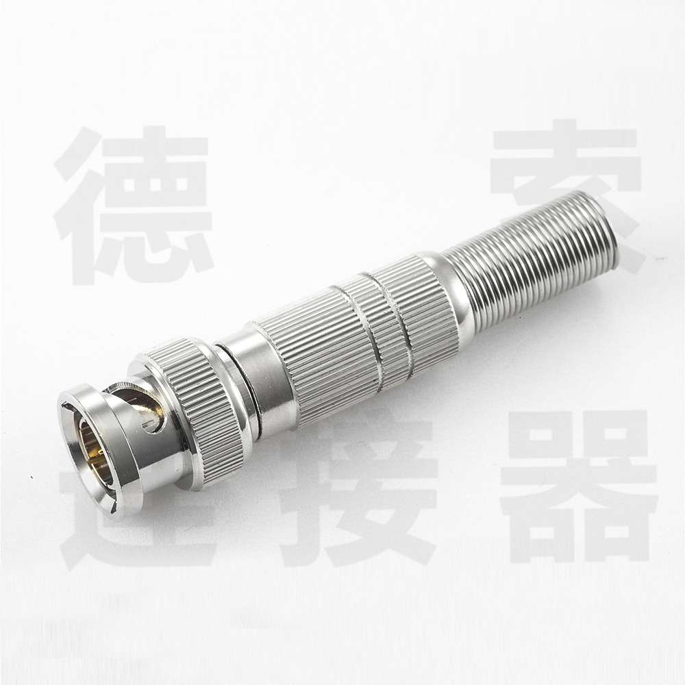 BNC连接器公直式无焊接RG6/SYV75-5其他铜镀镍标准 