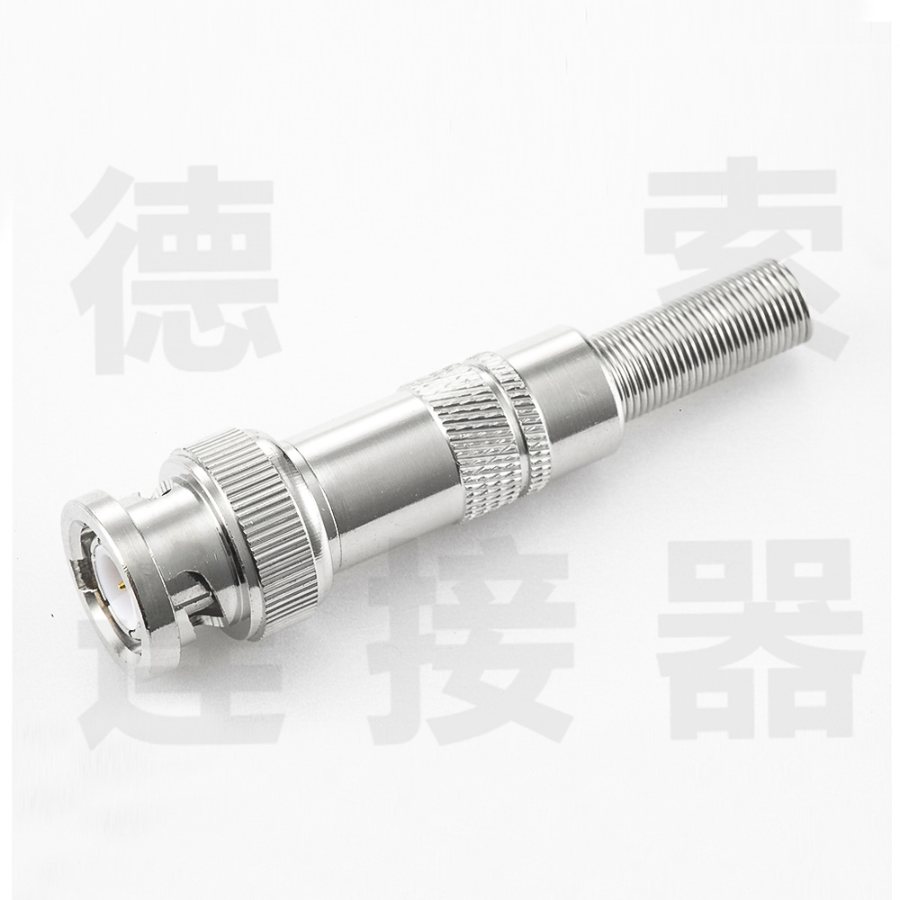 BNC连接器公直式无焊接SYV75-3其他铜镀镍标准 
