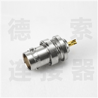 BNC连接器母直式无焊机其他铜镀镍标准 