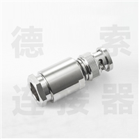 BNC连接器公直式无螺母锁紧LMR400/7D-FB其他铜镀镍标准 