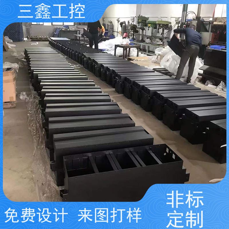 厂家供应上架式工业铝机箱 螺丝机外壳 多硬盘位 TY-4UX喷塑工艺