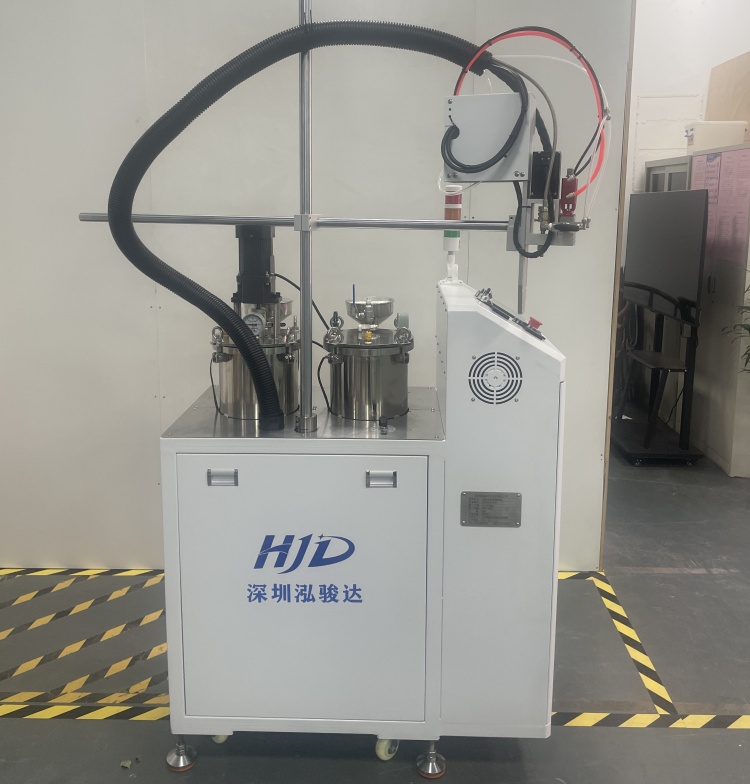 料桶加热灌胶机 自动配比混合 泓骏达灌胶设备