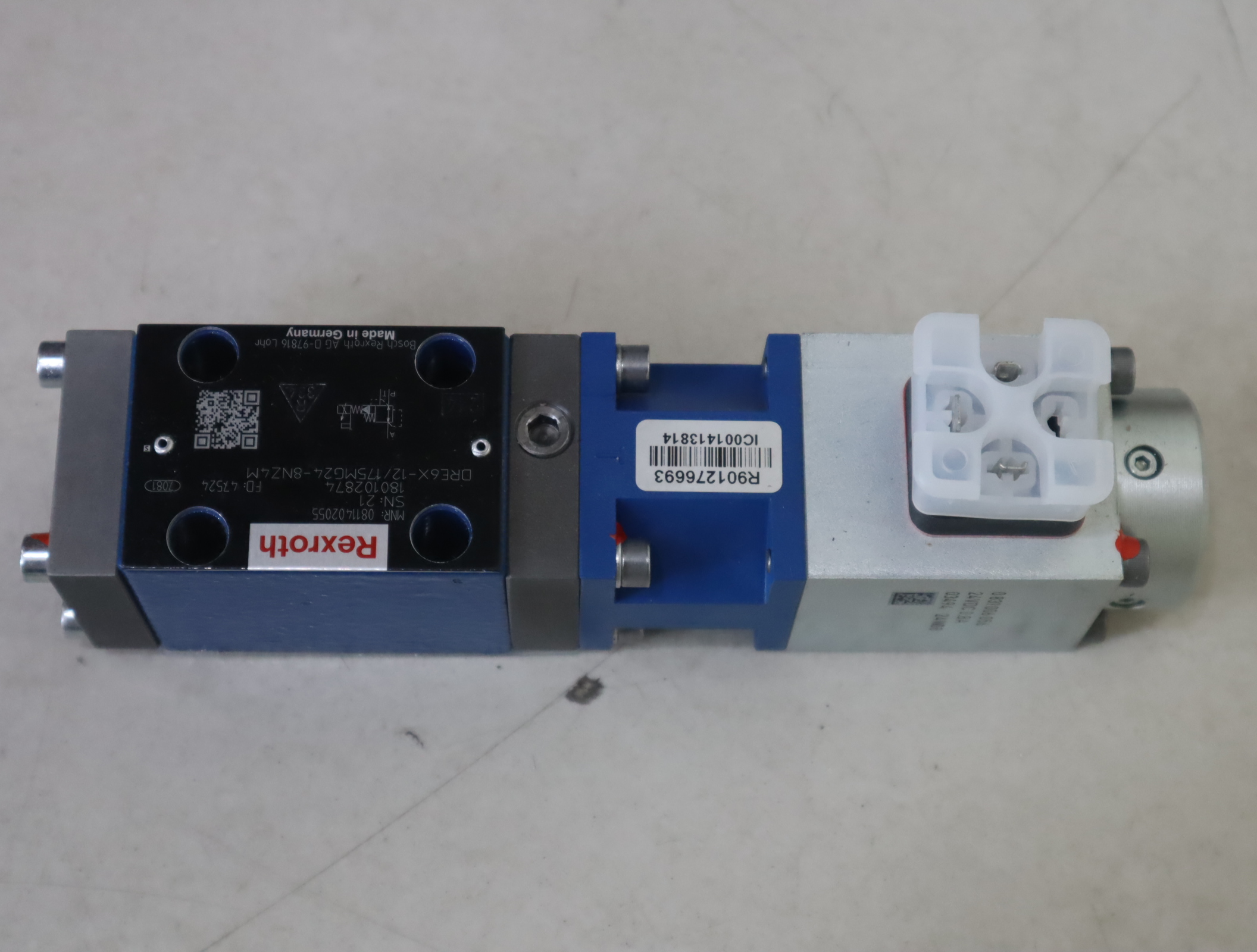 0811402055 DRE6X-12/175MG24-8NZ4M 力士乐REXROTH比例阀