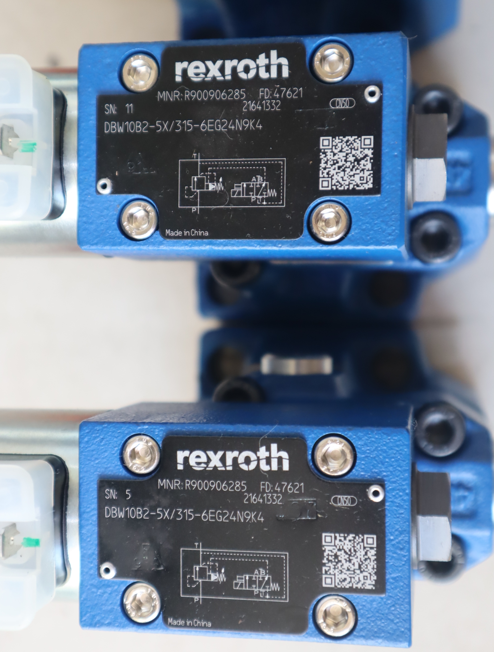 R900906285 DBW10B2-5X/315-6EG24N9K4 德国力士乐REXROTH溢流阀