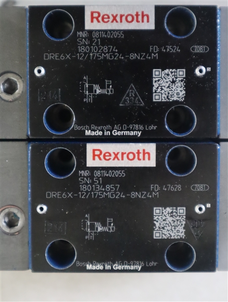 0811402055 DRE6X-11/175MG24-8NZ4M 德国力士乐REXROTH比例阀