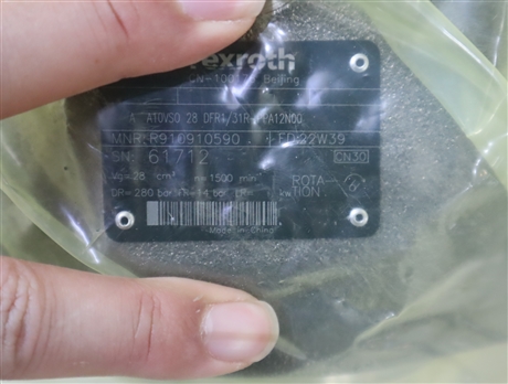R910910590 A A10VSO28DFR1/31R-PPA12N00 力士乐REXROTH柱塞泵