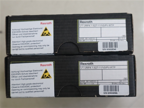 0811405101 VT-VRPA 1-527-11/V0/PV-RTP 德国力士乐REXROTH放大器
