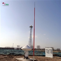 沿海耐腐蚀玻璃钢路灯杆 6米玻璃纤维监控杆 提前放电避雷针