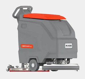 环美HM500Pro手推式洗地机 商场酒店工厂车间充电拖地机