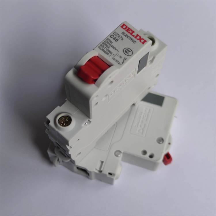 德力西断路器 小型家用终端配电箱轨道式开关DZ47S 1P C63