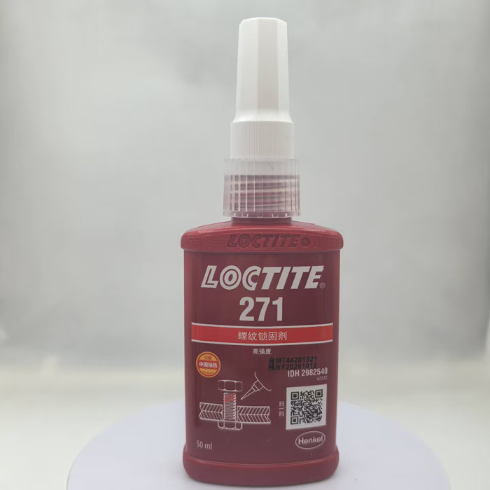 乐泰271胶水.武汉乐泰工业胶粘剂代理商金属螺栓紧固剂.50ML/250ML