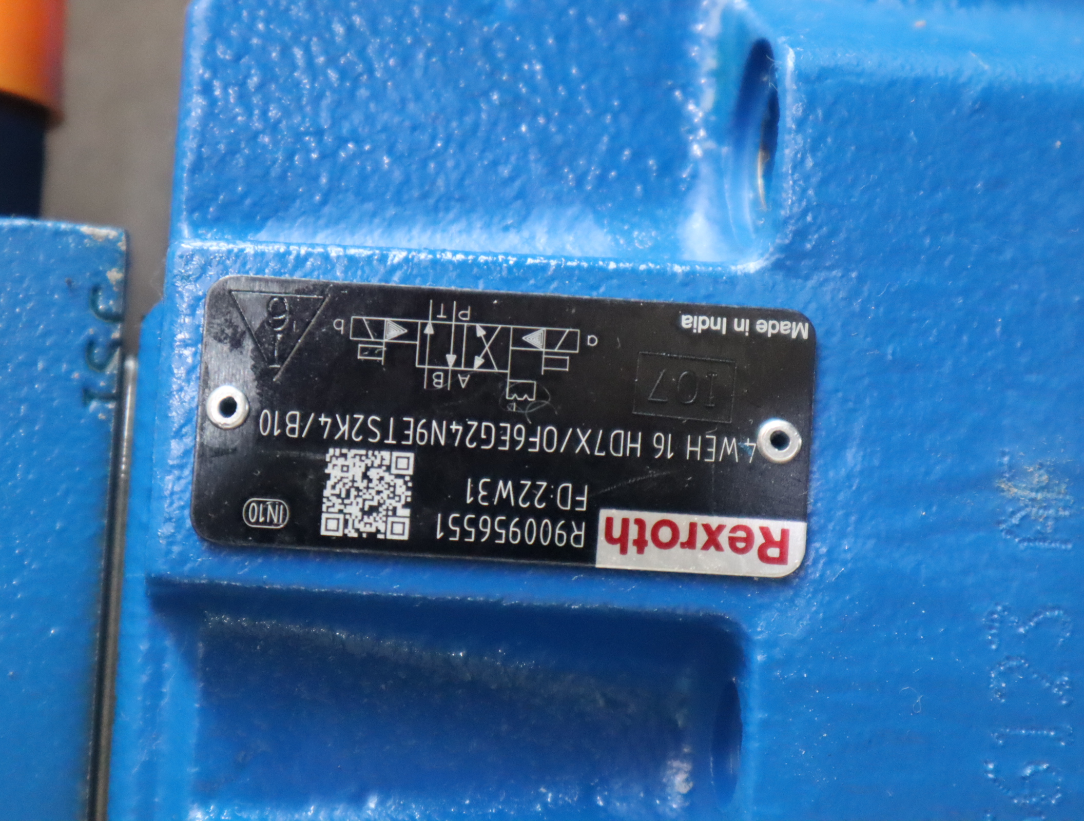 R900956551 4WEH16HD7X/OF6EG24N9ETS2K4/B10 力士乐REXROTH电液阀