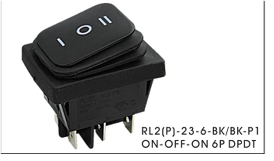 防水船型开关 达IP65防水等级 耐用性及安全性能好 有ENEC等证书