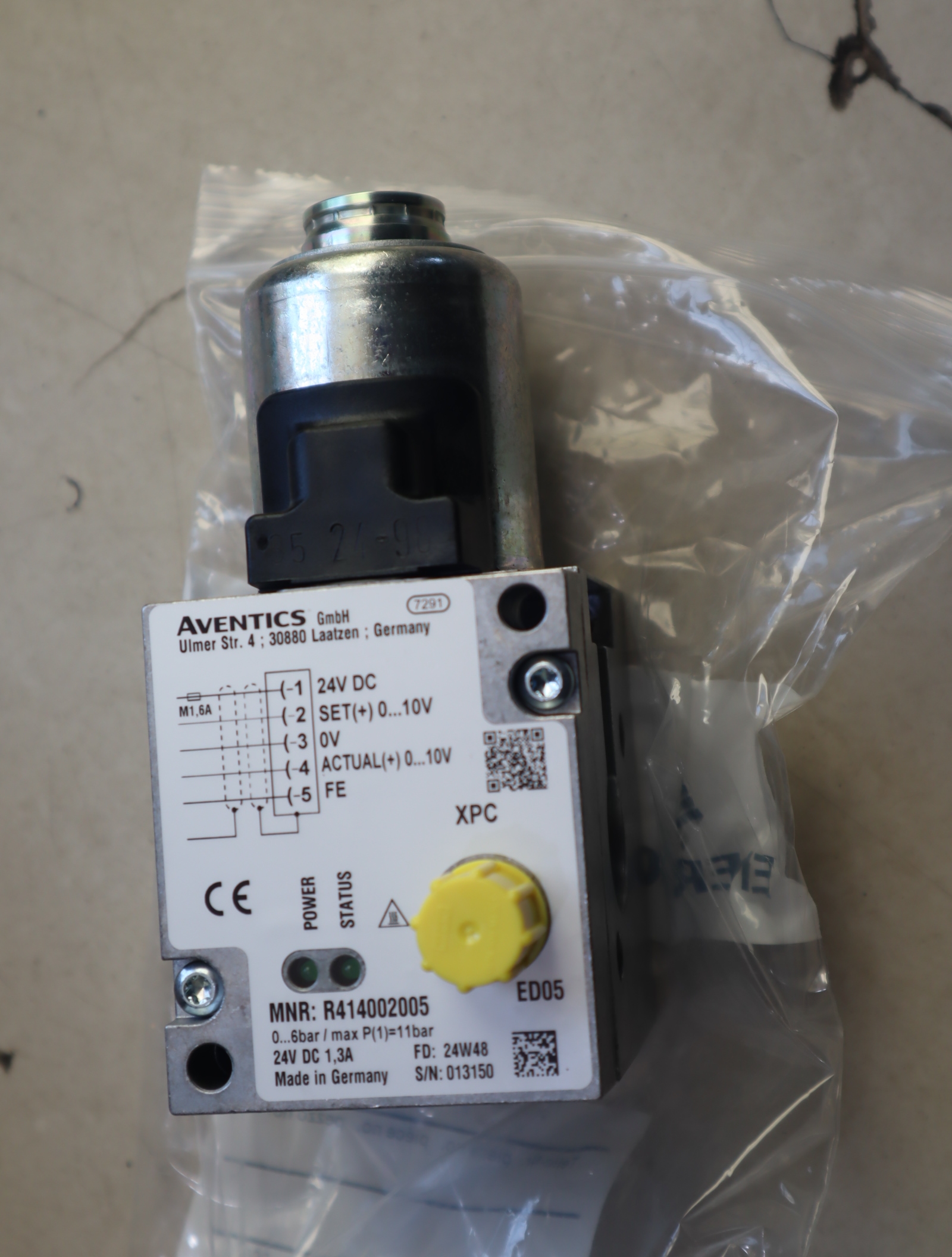 R414002005 德国安沃驰AVENTICS气动元件比例阀