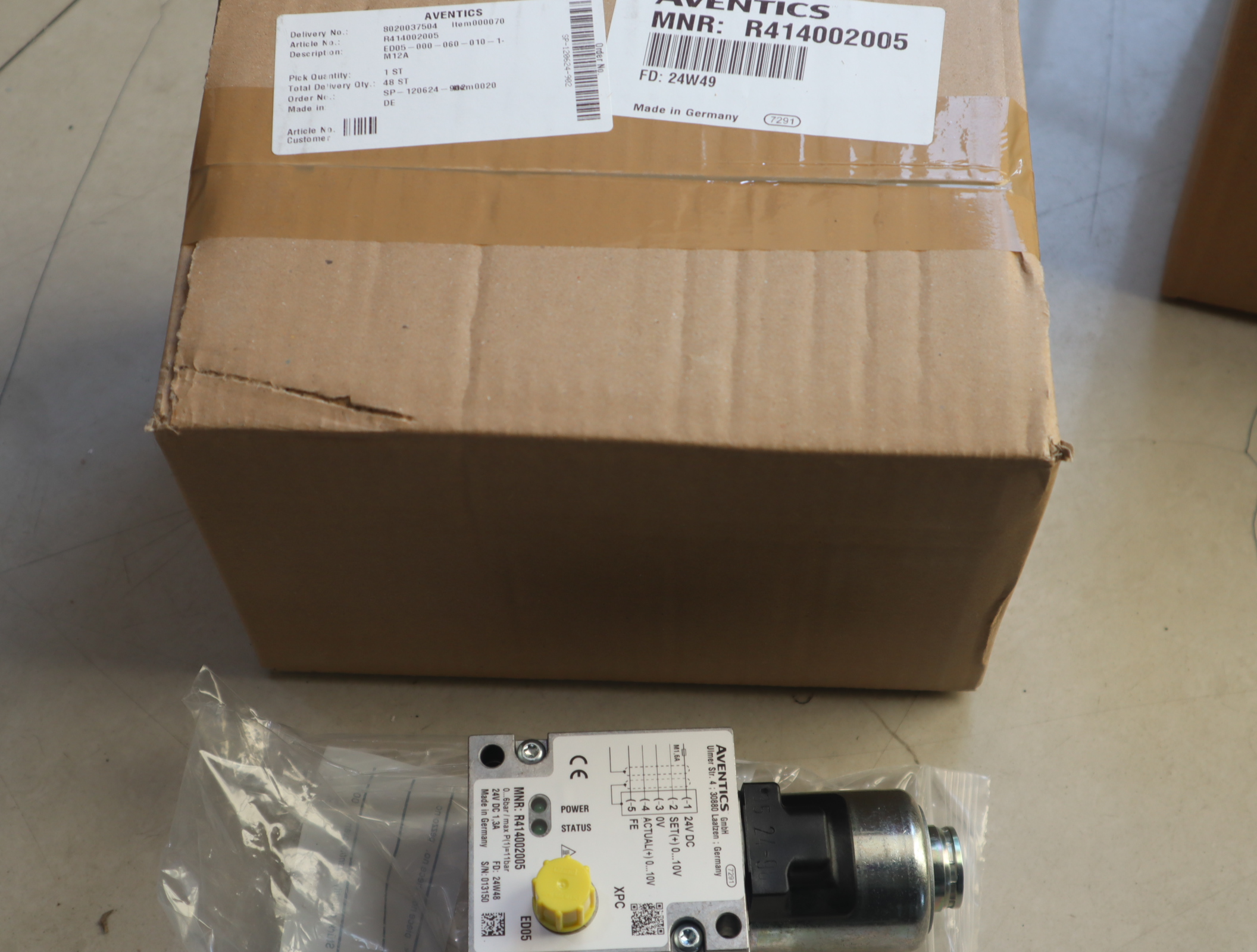 R414002005 德国安沃驰AVENTICS气动元件比例阀