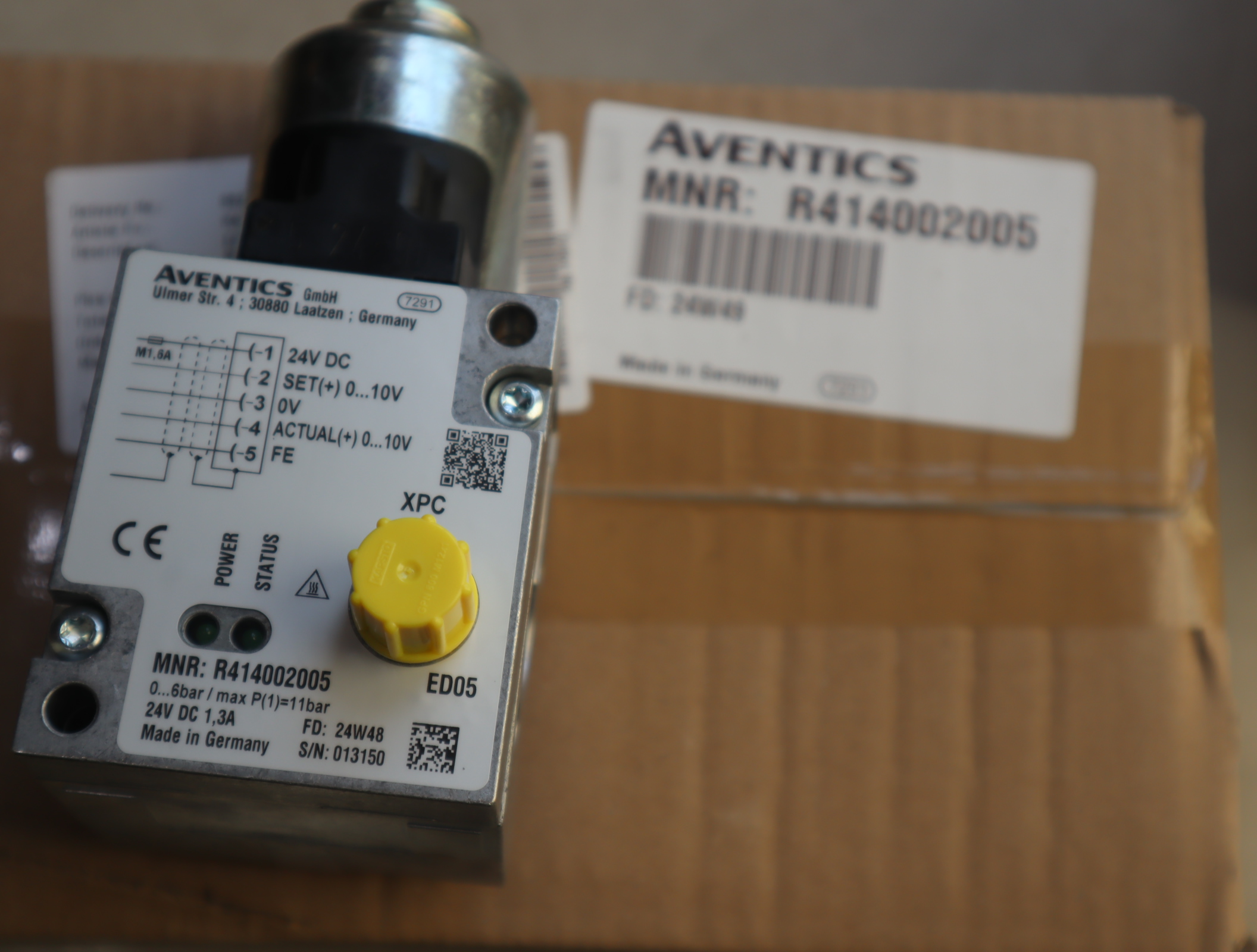 R414002005 德国安沃驰AVENTICS气动元件比例阀