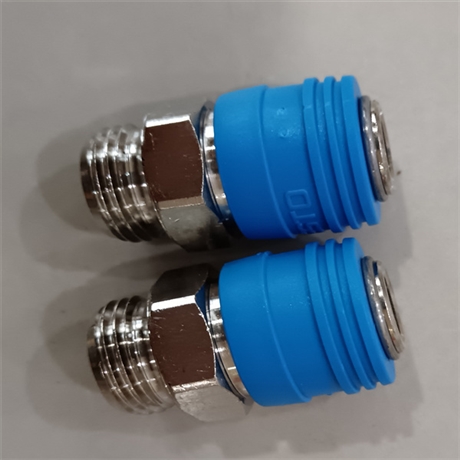 费斯托L型快插式螺纹接头QSLV-G3/8-10-I