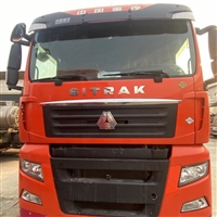 LNG汕德卡国六牵引车 440马力德国曼发动机 手动挡