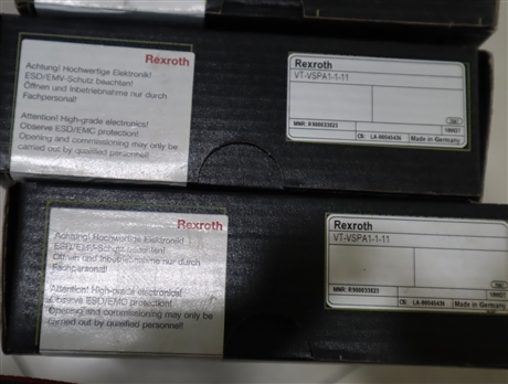 R900033823 VT-VSPA1-1-11 VT-VSPA1-1-1X 力士乐REXROTH放大器