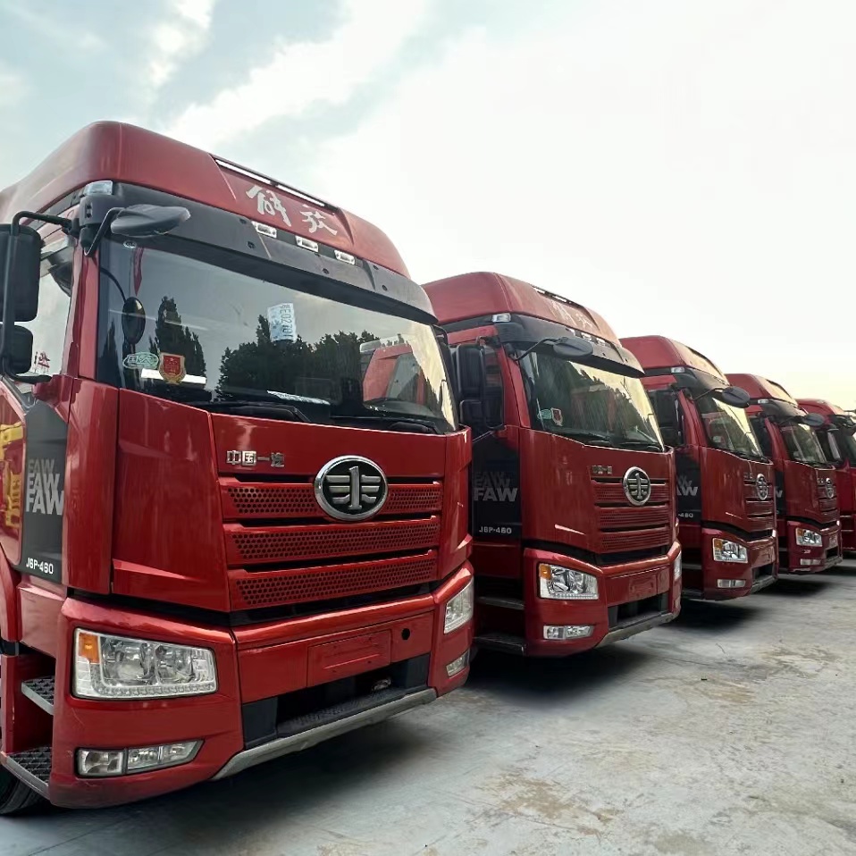 LNG燃气车国六解放J6P锡柴发动机 510马力汽 手动挡带原车液缓