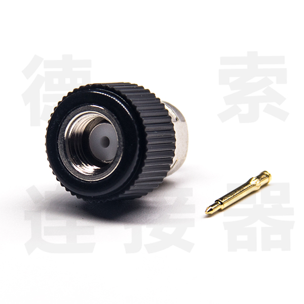 SMA连接器公直式焊接铜镀金标准定制
