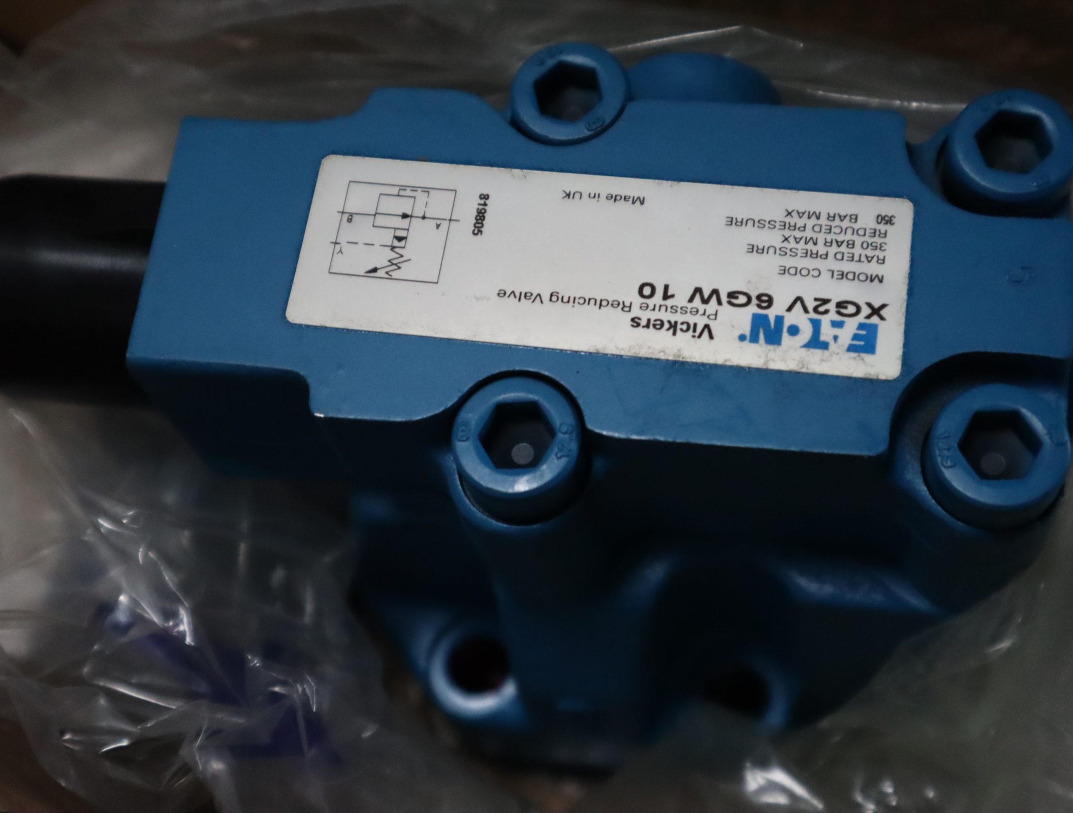 XG2V 6GW 10 美国威格士VICKERS液压阀 伊顿EATON 丹佛斯DANFOSS