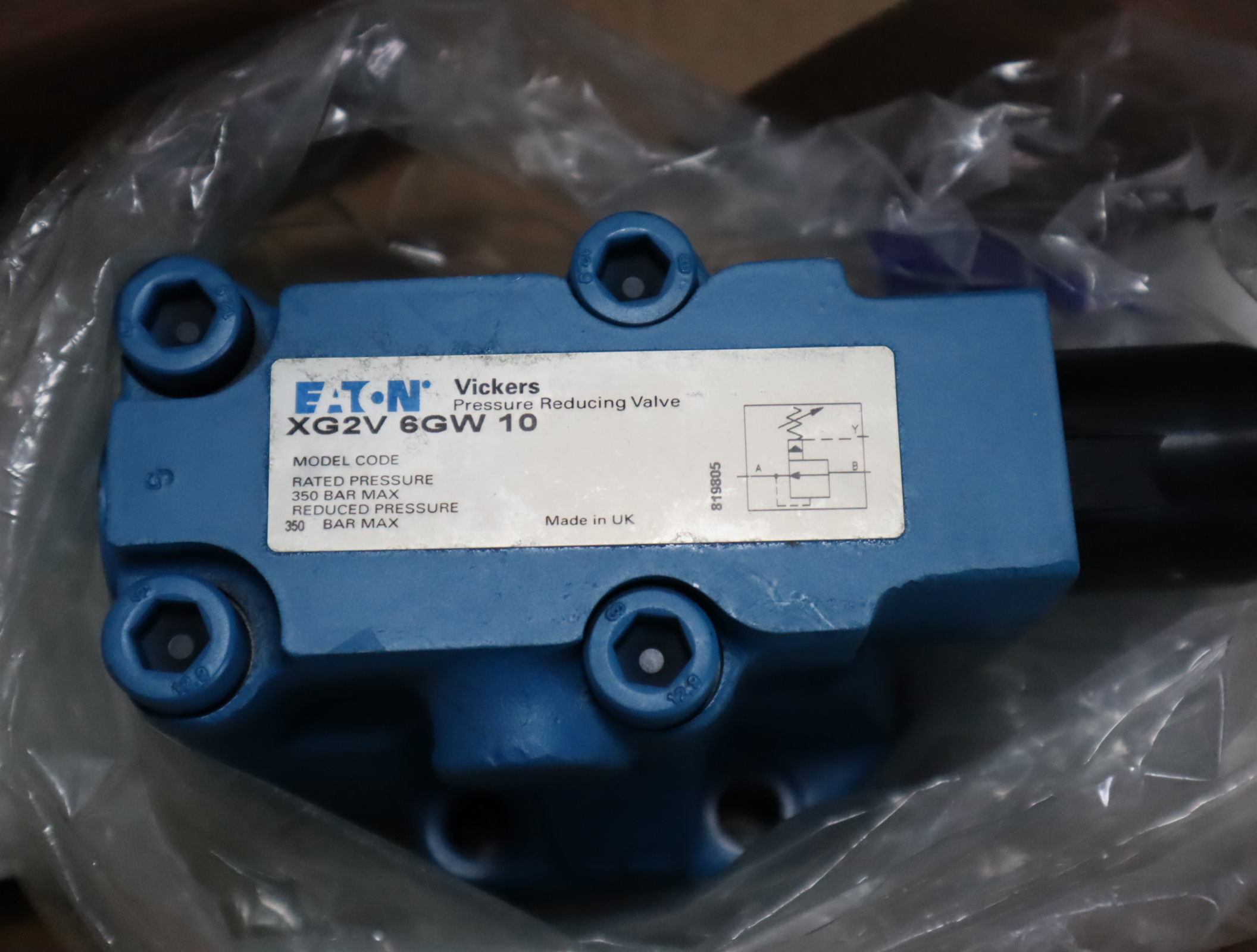 XG2V 6GW 10 美国威格士VICKERS液压阀 伊顿EATON 丹佛斯DANFOSS